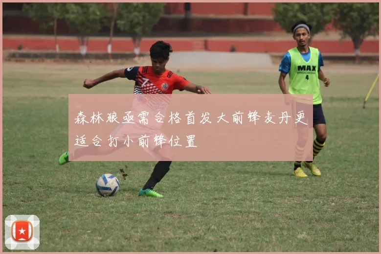 森林狼亟需合格首发大前锋麦丹更适合打小前锋位置