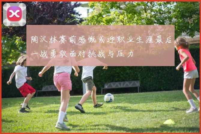 陶汉林赛前感慨或迎职业生涯最后一战勇敢面对挑战与压力